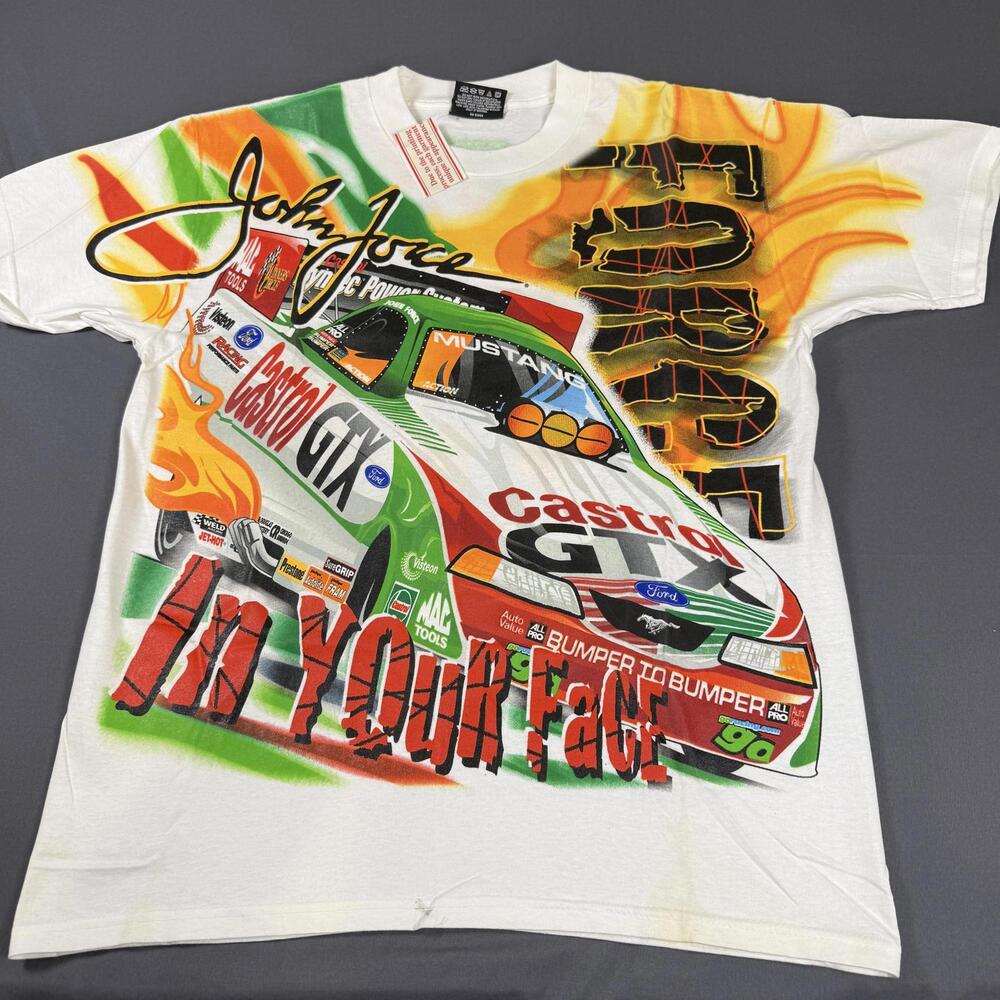 In Your Face NHRA Racing John Force Funny Car AOP Men's Large